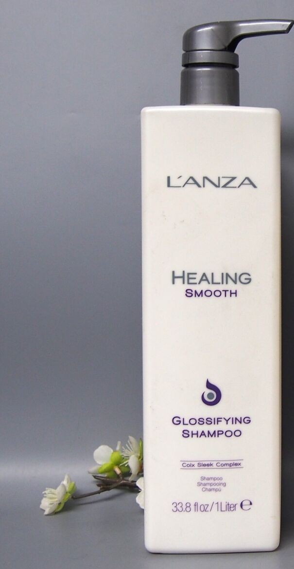 Розгладжувальний шампунь для блиску волосся LʼANZA Healing Smooth Glossifying Shampoo, 1000 ml - 3